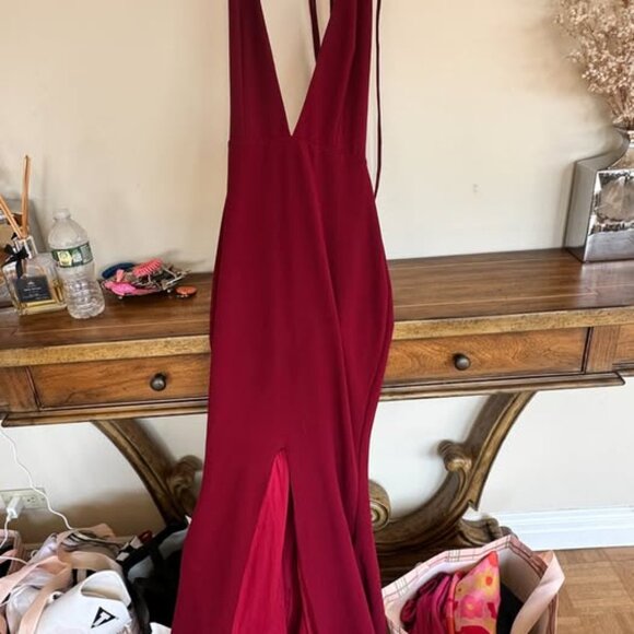 Alamour the Label Julianne Burgundy prom & pageant gown - Size XS - Picture 4 of 5
